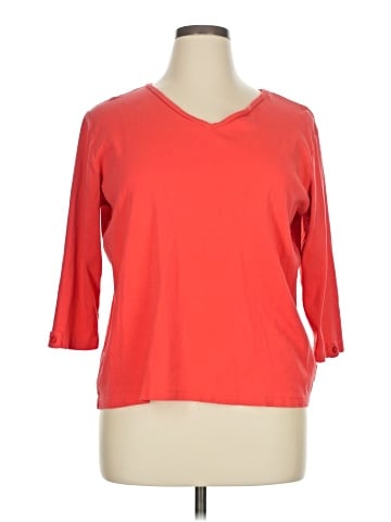 Anne Klein Sport 3/4 Sleeve T-Shirt (view 1)