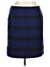 Talbots Outlet Plaid Blue Formal Skirt Size 16 - photo 1