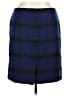 Talbots Outlet Plaid Blue Formal Skirt Size 16 - photo 2
