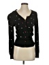 Assorted Brands Polka Dots Black Cardigan Size S (estimated) - photo 1
