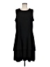 MICHAEL Michael Kors Solid Black Casual Dress Size M (estimated) - photo 1