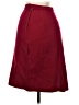 Assorted Brands Solid Burgundy Red Casual Skirt Size 2 (estimated) - photo 2