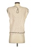 Cotélac 100% Cotton Ivory Sleeveless Blouse Size XS (0) - photo 2