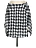 Shein Houndstooth White Casual Skirt Size XS - photo 1