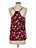 CAbi 100% Polyester Burgundy Sleeveless Blouse Size XS - photo 2