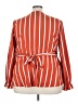 Shein Curve Orange Long Sleeve Blouse Size 4X - photo 2