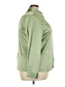 Shein Curve Metallic Green Long Sleeve Blouse Size 3X - photo 4