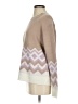J.Crew Chevron-herringbone Tan Pullover Sweater Size XS - photo 5