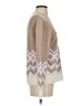 J.Crew Chevron-herringbone Tan Pullover Sweater Size XS - photo 4