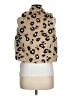 Painted Threads 100% Polyester Animal Print Ivory Faux Fur Vest Size M - photo 2