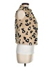 Painted Threads 100% Polyester Animal Print Ivory Faux Fur Vest Size M - photo 4