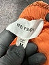 Heyson 100% Cotton Orange Short Sleeve Blouse Size M - photo 7