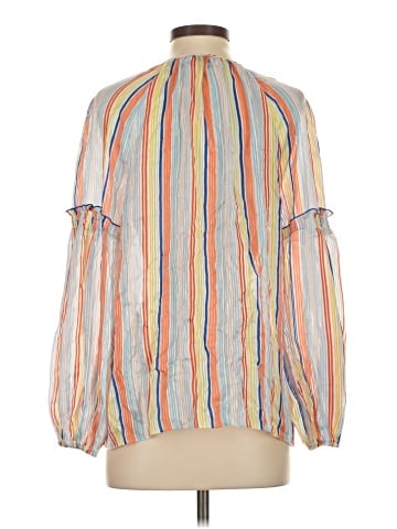 Tanya Taylor 3/4 Sleeve Silk Top (view 2)