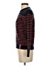 Kule 100% Cashmere Stripes Red Cardigan Size S - photo 5