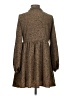 Shein 100% Polyester Animal Print Brown Casual Dress Size XS - photo 2