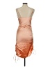 Unbranded Orange Cocktail Dress Size M - photo 2