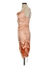 Unbranded Orange Cocktail Dress Size M - photo 5