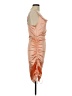 Unbranded Orange Cocktail Dress Size M - photo 4