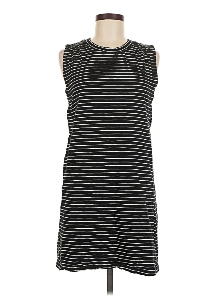 Pre-owned Evereve Casual Dress In Black