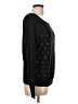 Halogen Stars Black Pullover Sweater Size L - photo 4