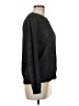Maurices Metallic Gray Pullover Sweater Size M - photo 4