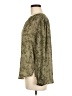 Monday Fun 100% Polyester Green Long Sleeve Blouse Size M - photo 5