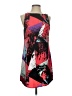 Leith 100% Polyester Graphic Red Casual Dress Size XS - photo 1