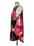 Leith 100% Polyester Graphic Red Casual Dress Size XS - photo 5