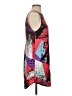 Leith 100% Polyester Graphic Red Casual Dress Size XS - photo 4
