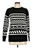 Forever 21 100% Acrylic Print Black Pullover Sweater Size M - photo 1