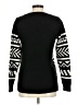 Forever 21 100% Acrylic Print Black Pullover Sweater Size M - photo 2