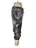 Express Outlet 100% Polyester Graphic Silver Casual Pants Size L - photo 4