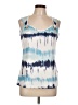 Unbranded 100% Polyester Blue Sleeveless Top Size L - photo 1