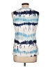 Unbranded 100% Polyester Blue Sleeveless Top Size L - photo 2
