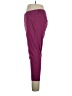 Serra Solid Purple Casual Pants Size XL - photo 5