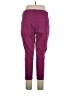 Serra Solid Purple Active Pants Size XL - photo 2