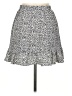 AVA Polka Dots Silver Casual Skirt Size 10 - photo 2