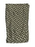 Unbranded Chevron-herringbone Green Black Scarf One size - photo 2
