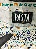 Pasta Print White Casual Dress Size M - photo 7