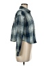 Hyfve Plaid Blue Long Sleeve Blouse Size M - photo 4