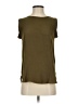 Ann Taylor LOFT 100% Polyester Green Short Sleeve Top Size XS - photo 1