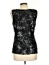Sami & JO Black Sleeveless Blouse Size L - photo 2