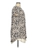 Andree by UNIT Animal Print Ivory Short Sleeve Blouse Size 1X - photo 4