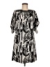 BCBGMAXAZRIA Graphic Black Casual Dress Size M - photo 1