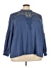 Studio 1886 Blue 3/4 Sleeve Blouse Size 3X - photo 1