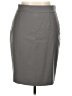 Ann Taylor Solid Gray Wool Skirt Size 14 - photo 1