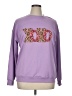 Unbranded 100% Polyester Animal Print Purple Sweatshirt Size 0X - photo 1