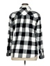 True Craft 100% Cotton Checkered-gingham Gray Long Sleeve Button-Down Shirt Size XL - photo 2