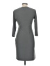 Cato Solid Gray Cocktail Dress Size 8 - photo 2