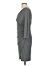 Cato Solid Gray Cocktail Dress Size 8 - photo 5